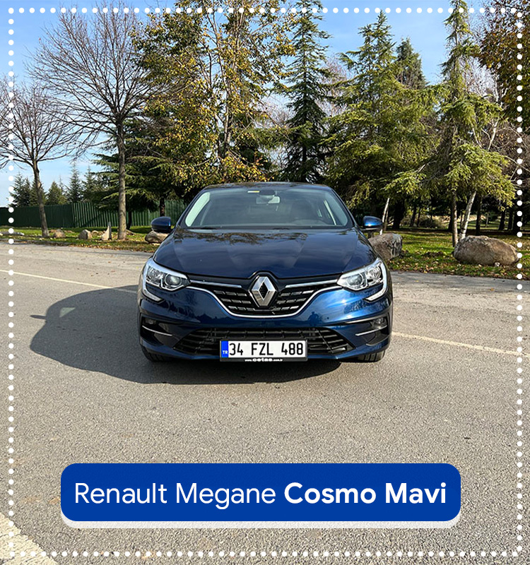 Renault Megane Cosmo Mavi