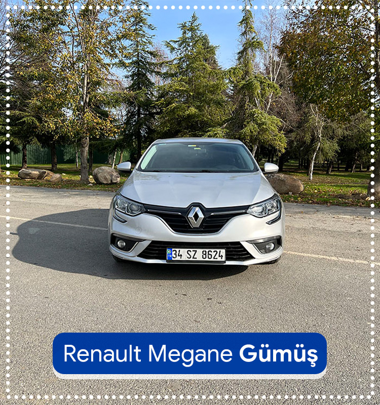 Renault Megane Gümüş