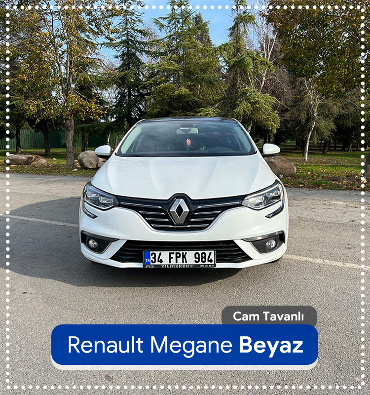 Renault Megane Cam Tavanlı