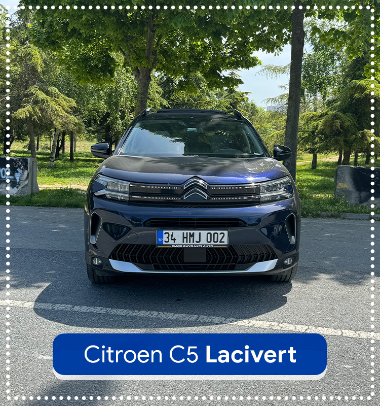 Citroen C5 SUV Lacivert